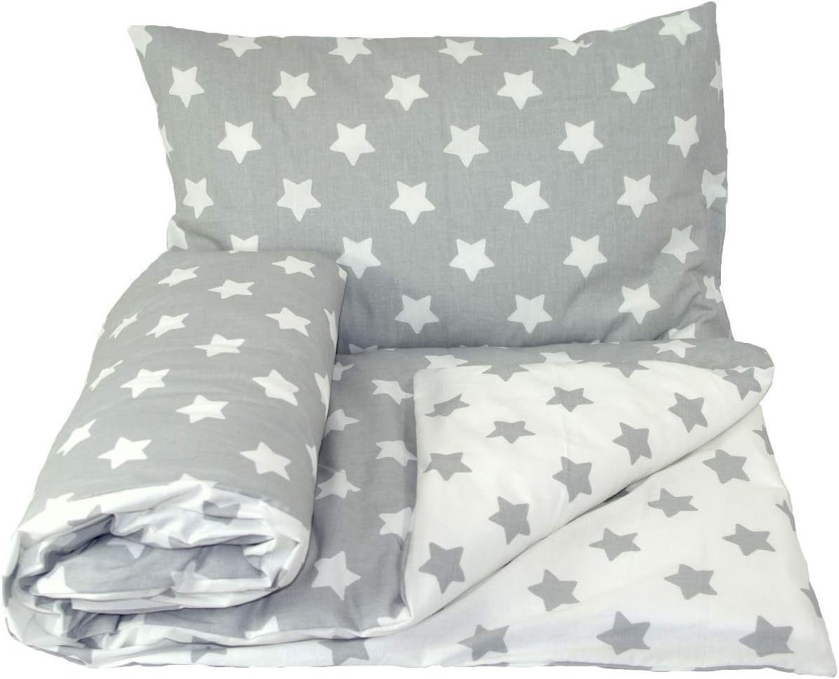 Baby's Comfort Reversible 2pcs Baby Bedding Set DUVET COVER + PILLOWCASE (120x90cm for cots and cotbeds, 19)