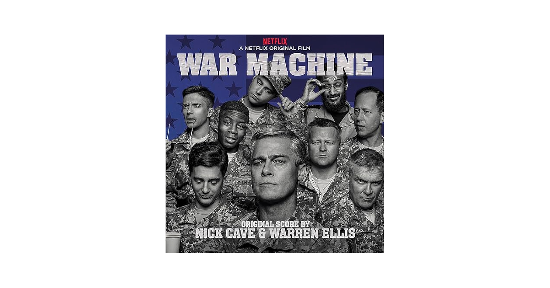 欧2LP Nick Cave &amp; Warren Ellis War Machine (Original Score)(Red Vinyl) LSINV188LPALTRE Lakeshore Records 未開封 /00520 Nick Cave & Warren Ellis – War Machine (Original Score) – 2