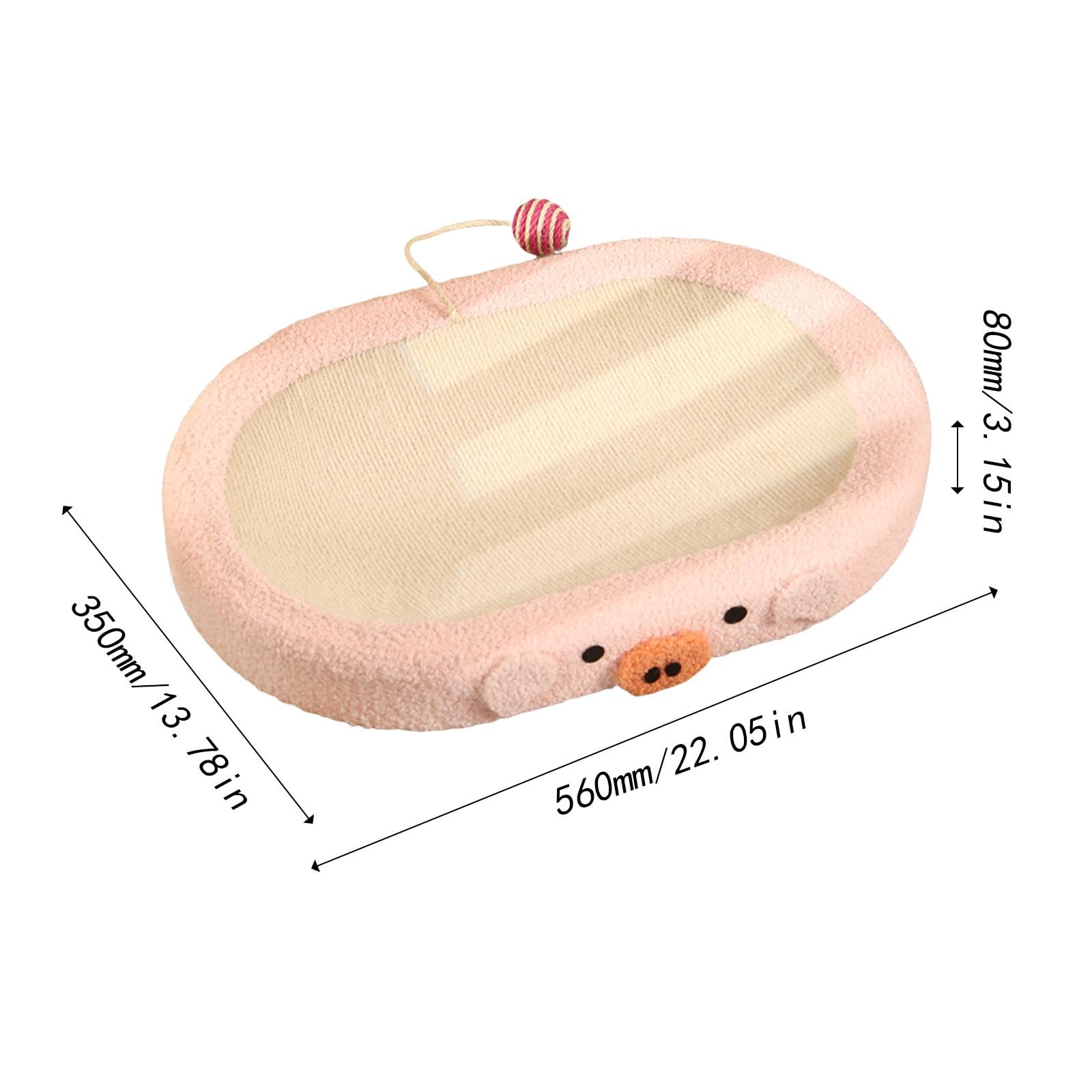 Griffoir en Sisal pour Chat avec Coussin Et Balle De Jeu