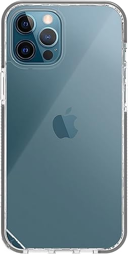 Miniatura 2 de ARMOR Funda Signature para iPhone 12 Pro / 12, transparente con cinta gris