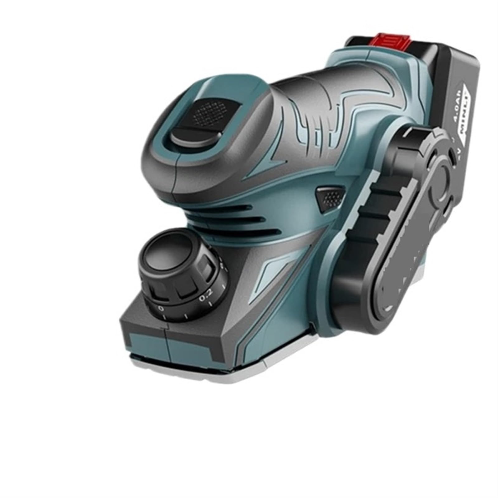 Seveqis One Color Planer, Cordless Electric Planer Brushless Motor Router Trimmer Wood Cutting Machine Woodworking Tool