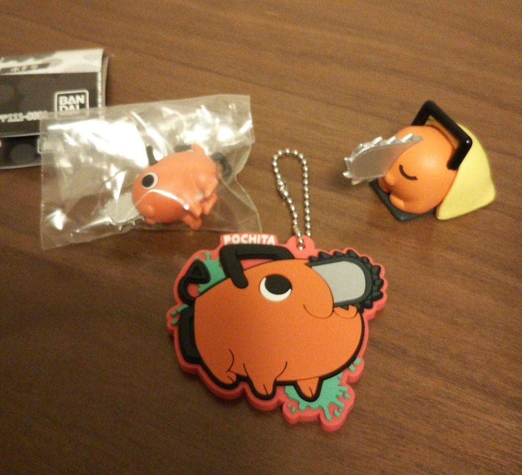 Amazon | チェンソーマン ガチャガチャ ポチタ 3点 セット | カプセル