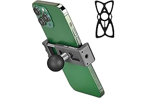 Premium Aluminum Phone Holder for RAM Mounts B Size Double Socket Arm (CPC-08)