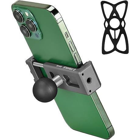 Premium Aluminum Phone Holder for RAM Mounts B Size Double Socket Arm (CPC-08)