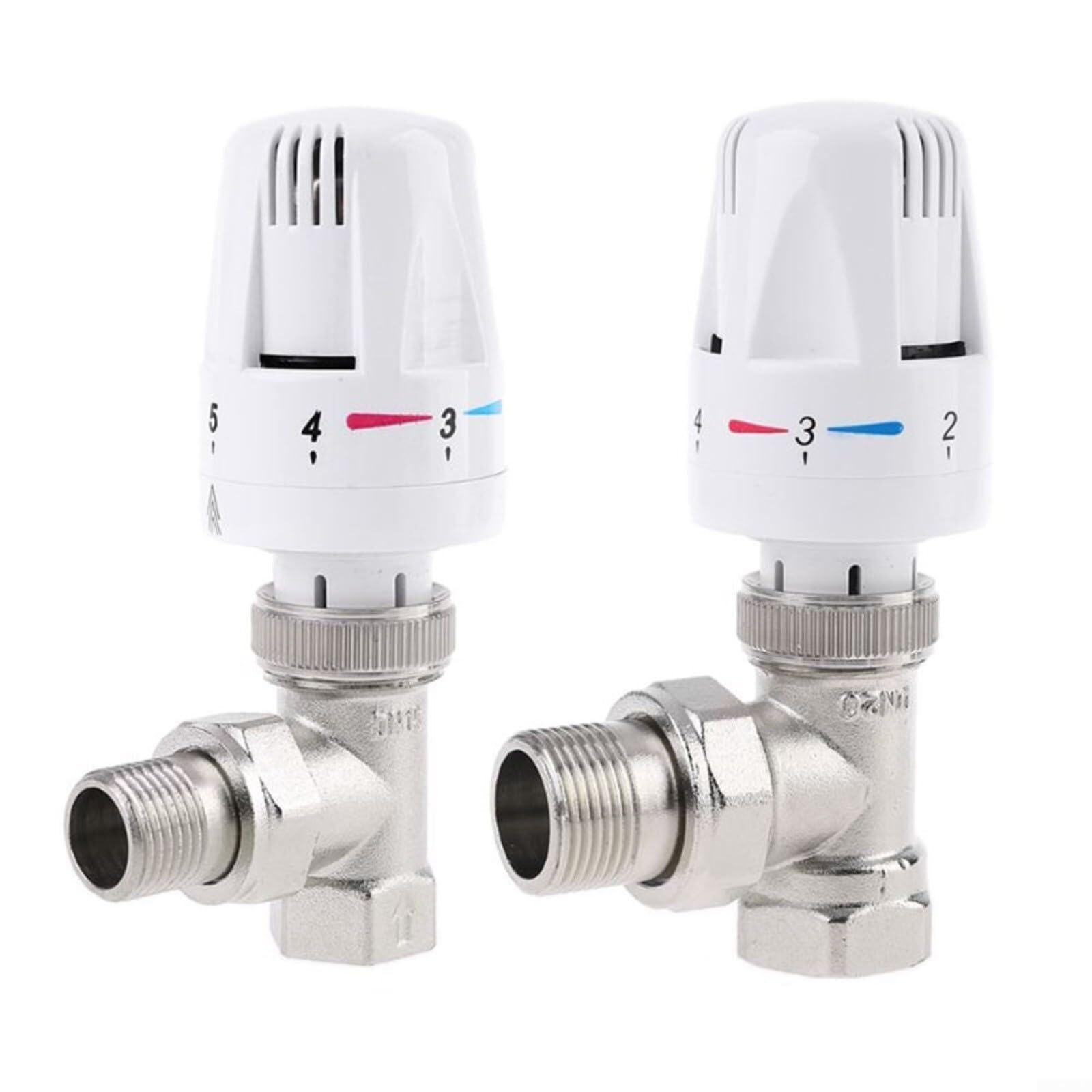 Valvola termostatica per termosifone, G1/2 G3/4, valvola automatica per riscaldamento a pavimento, con 5 controlli di temperatura