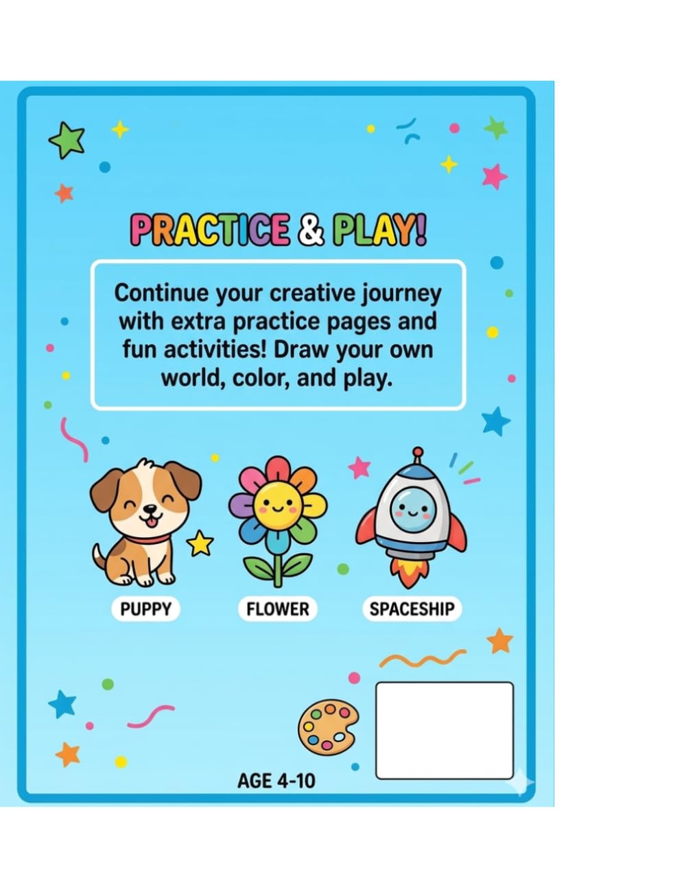 All-in-One Drawing & Coloring Book: Fun Step-by-Step Drawing Guide with Animals, Objects, Nature & More for Kids and Beginners”