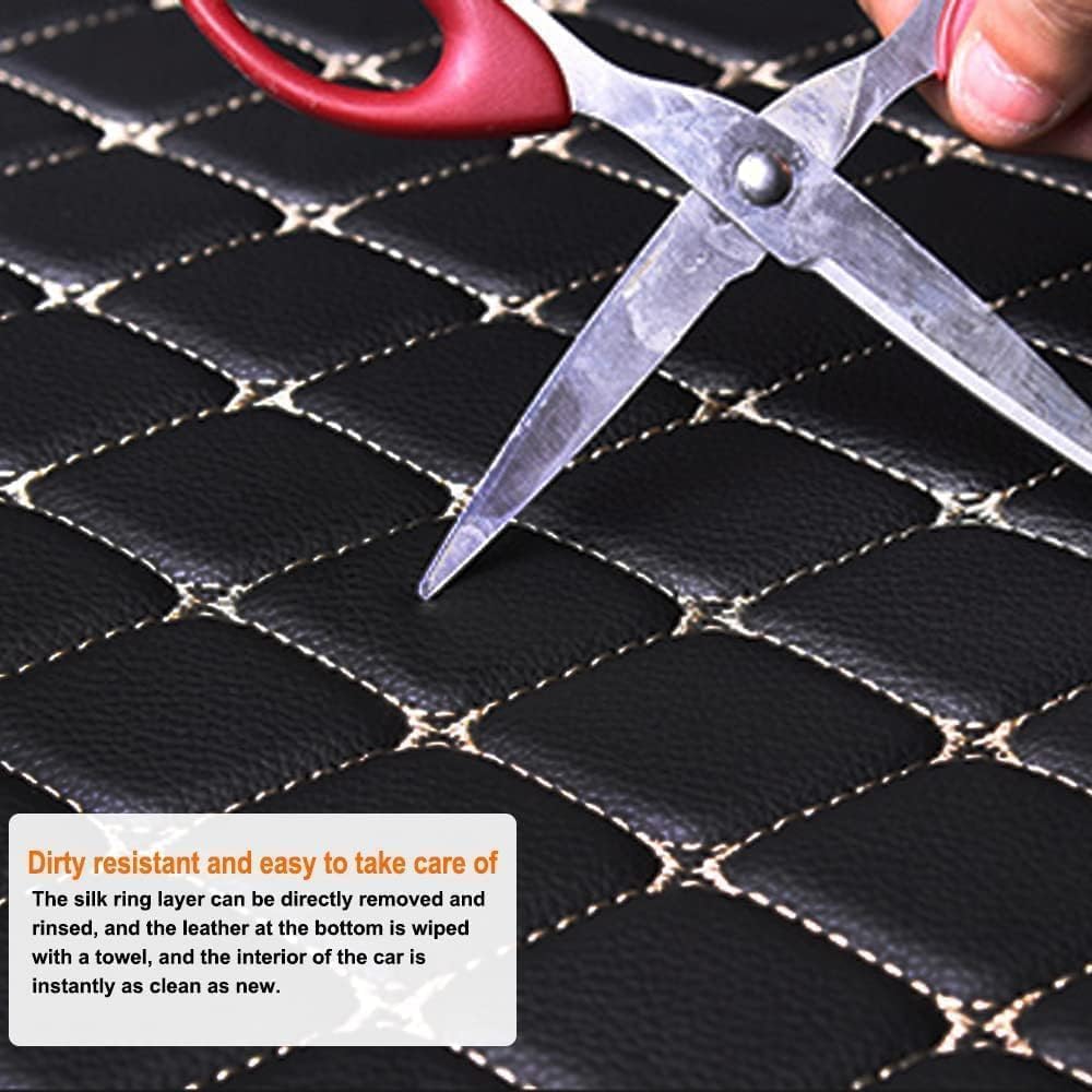 4-tlg. Auto-Fußmatten Für Citroen E-C3 2024/2025 - Leder Allwetter