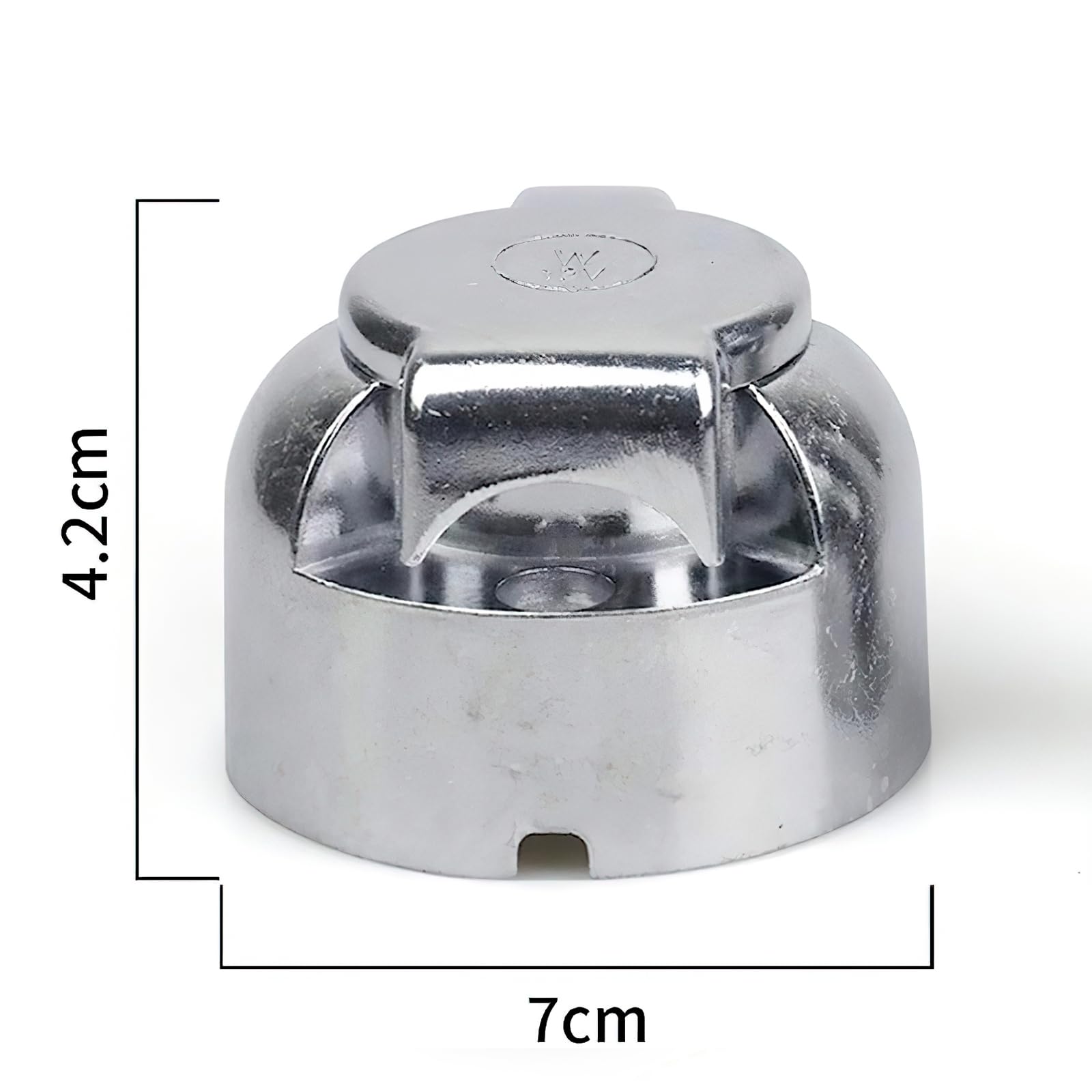 Presa Per Rimorchio 7 Pin Precablata - Cavo Da 2 Metri, Impermeabile, In Metallo Per Auto E Caravan