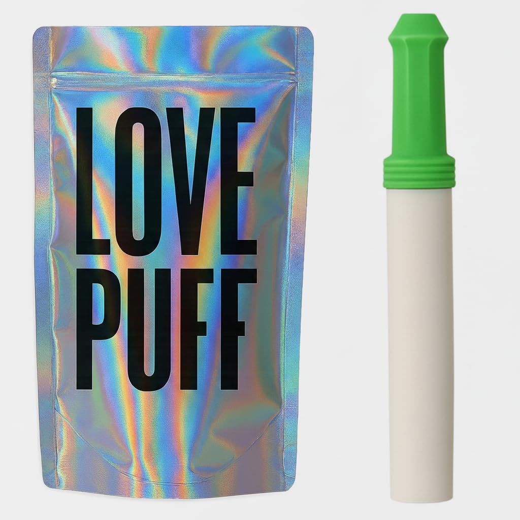 LovePuff Chew Puffer No Heating Non-Electric Vaporless Puffer | Habit Replace Bad Habits, Reduce Cravings | Quit Smoking, Quit Vaping Smokeless Inhaler | Nicotine-Free Lung Detox