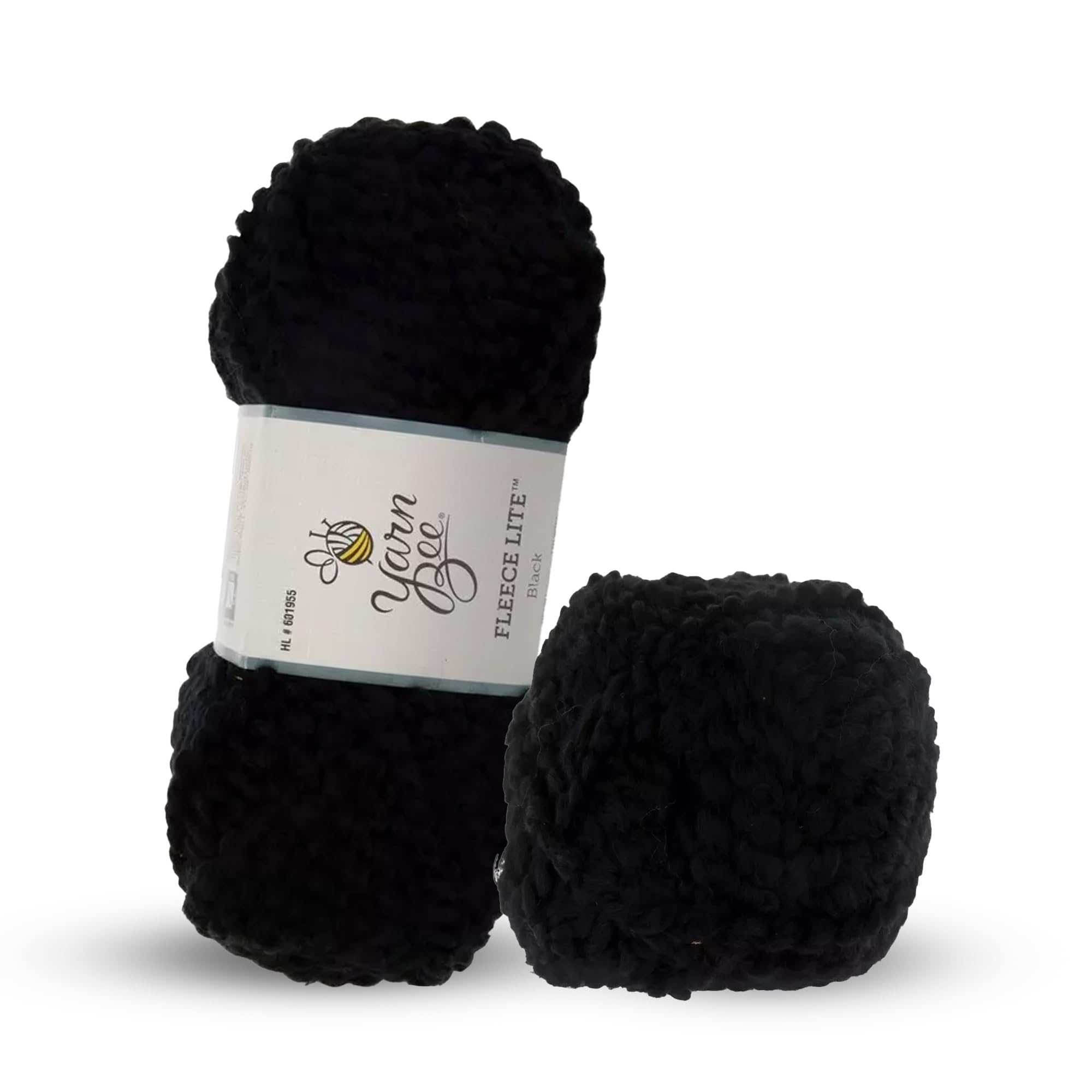 Amazon.com: Hobby Lobby Black Yarn Bee Fleece Lite Yarn, Unit