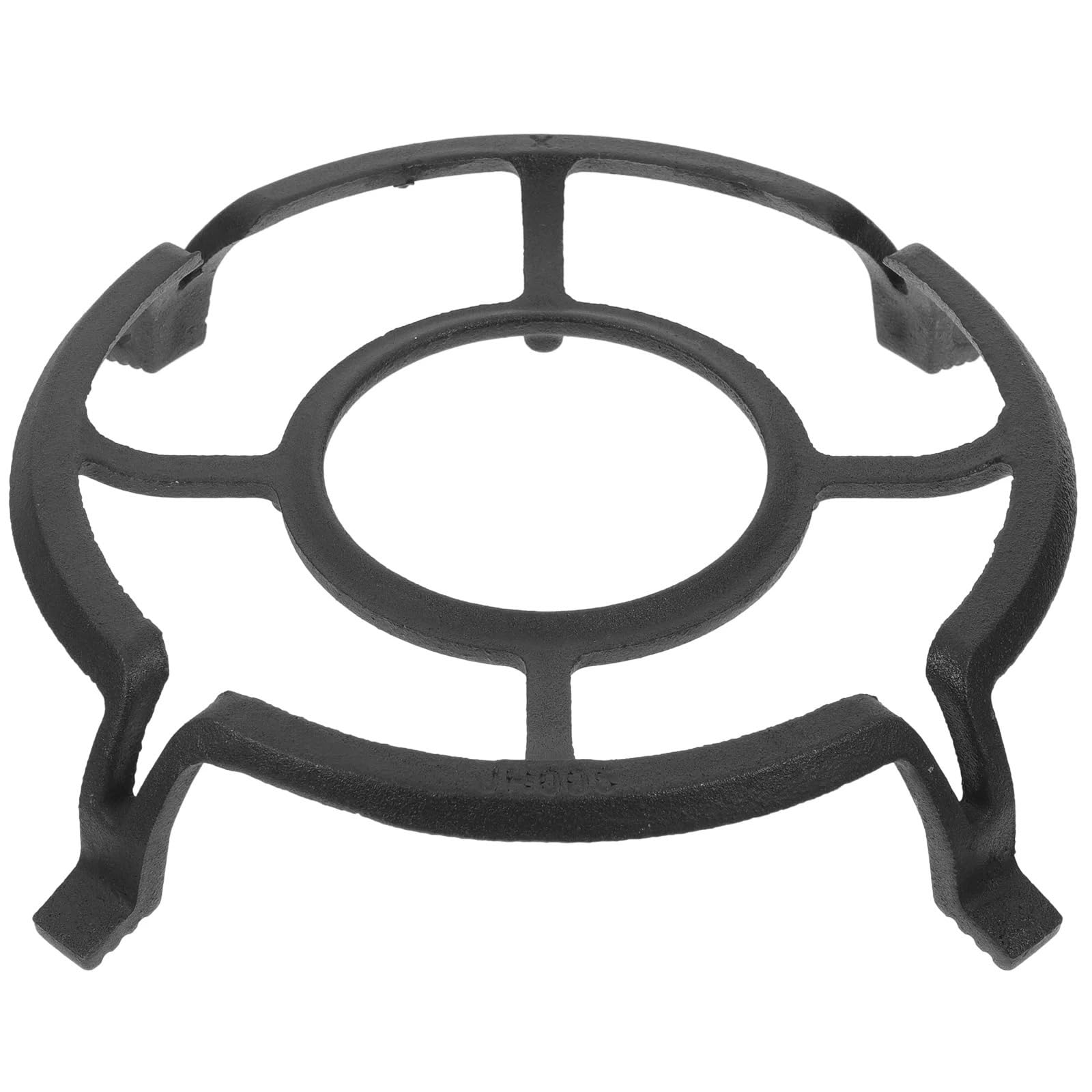 Gasherdhalterung 2 stücke Gasherd Rack Eisen Wok Ständer Universal Pan Racks Topf Gasherd Tank Roste Ersatz Nicht Slip Ring minderer FüR KüChen