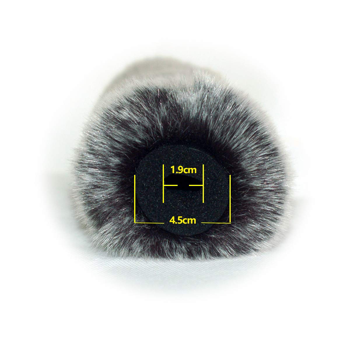 Amazon.com: 24cm Furry Fur MIC Windshield Windscreen
