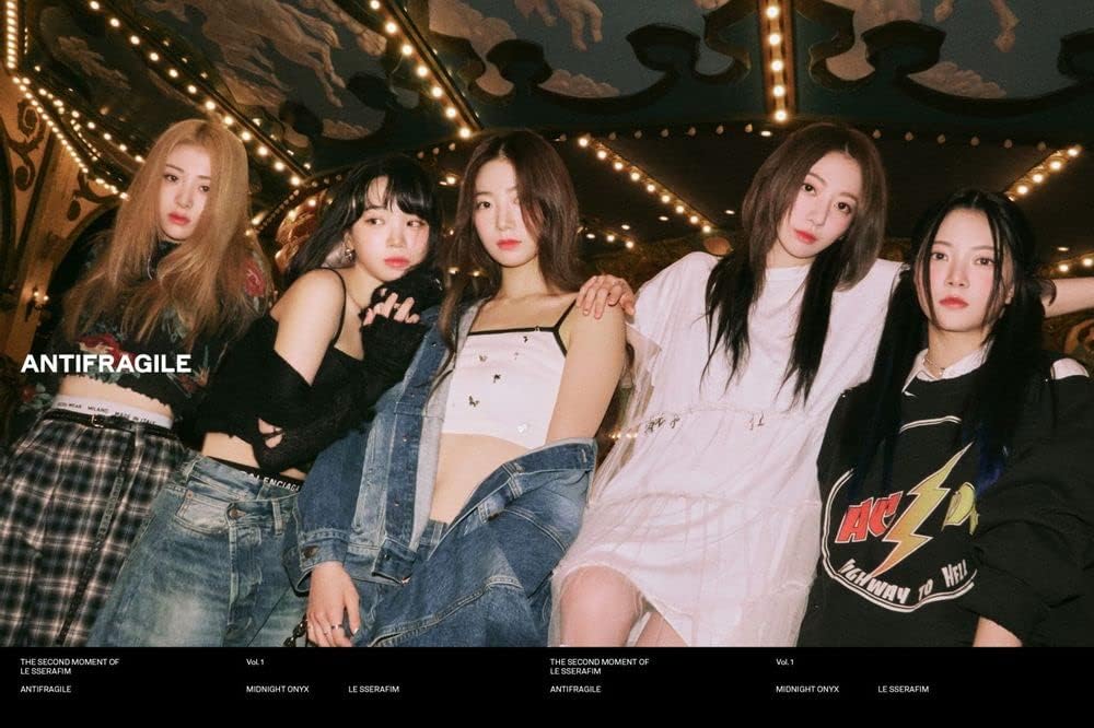 Amazon.com: DREAMUS LE SSERAFIM ANTIFRAGILE 2nd Mini Album Weverse