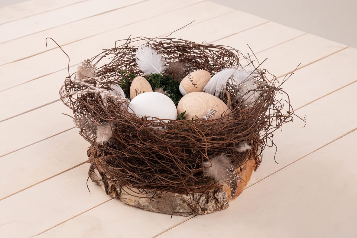 Plumes Naturelles Mouchetées Baker Ross - Lot De 120 - Pour Costumes, Décorations Et Activités Créatives