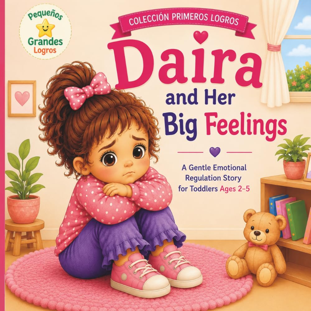 Daira and Her Big Feelings: A Gentle Emotional Regulation Story in Spanish to Help Toddlers Understand Emotions, Calm Big Feelings, and Build Emotional Skills Ages 2-5