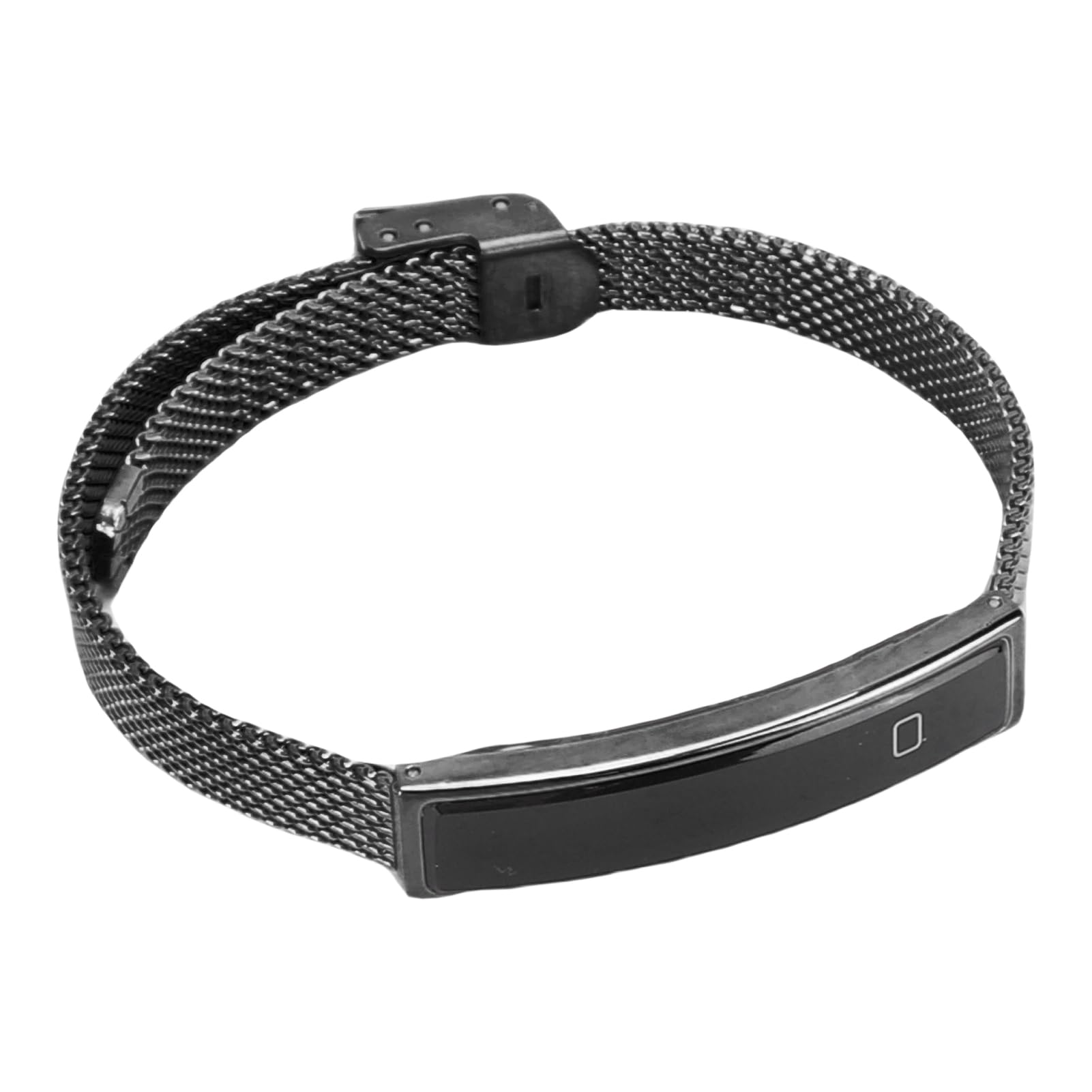 Pulsera Inteligente, Banda de Rastreador de Fitness 16.5G, Obturador Remoto, 5.6 Mm Delgado, Recordatorio de Llamadas, IP68 Impermeable, Informes Semanales, para Teléfonos y (Black)