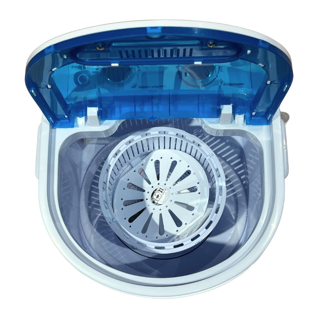 Lavadora Mini Centrifugadora portátil Caravan 3kg - Tangarus | Ideal para Camping y Caravanas | Clase A