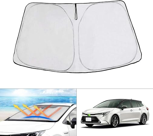 Amazon Cartist トヨタ 新型カローラ ツーリング車 フロントサンシェード C0rolla Nre210w Zwe211w Zwe214w Zre212w Mzea12w 19年 現行 フロントガラス サンシェード シェードカーテン マルチサンシェード 遮光率99 シェード 日よけ 車種専用 Uvカット 車中泊 Amazon Cartist トヨタ 新型カローラ ツーリング車 フロントサンシェード C0rolla Nre210w Zwe211w Zwe214w Zre212w Mzea12w 19年 現行 フロントガラス サンシェード シェードカーテン マルチサンシェード 遮光率99 シェード 日よけ 車種専用 Uvカット 車中泊