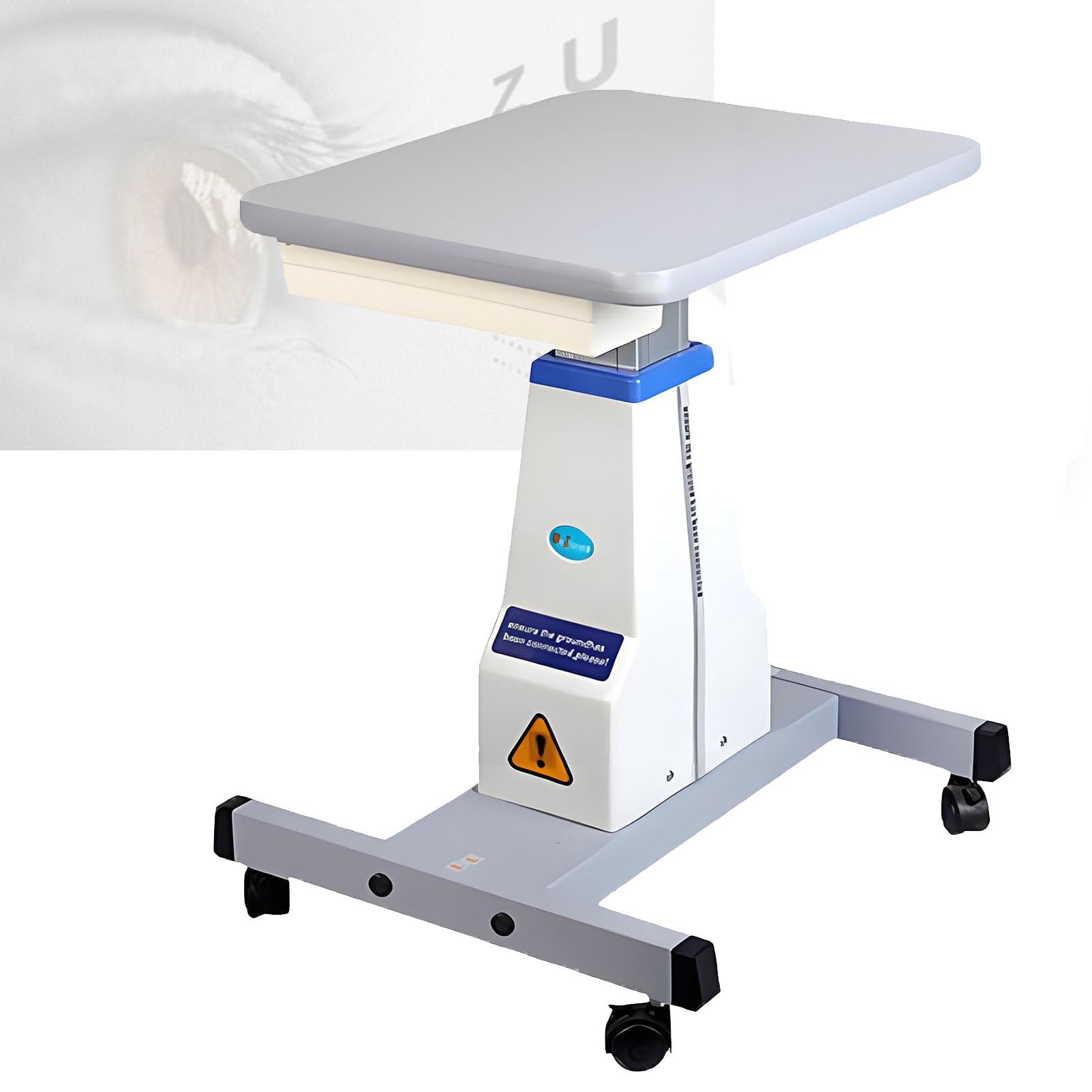 Carrito médico profesional con cajón para instrumentos ópticos y dentales