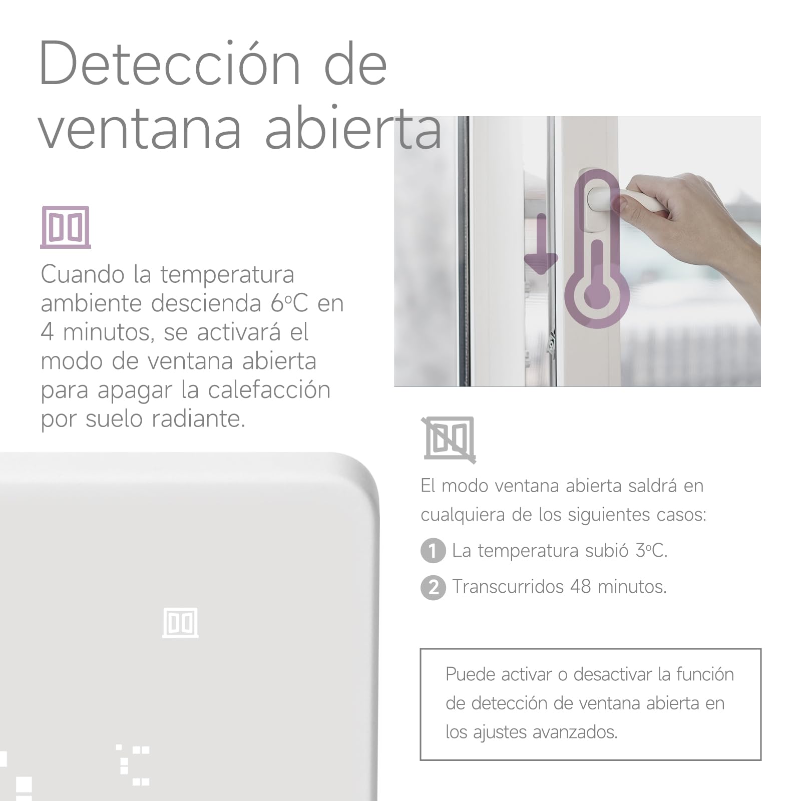 BEOK CONTROLS Beok Termostato Calefaccion WiFi Compatible con Alexa,Google,Termostato Digital Inalambrico Calefaccion para Calderas de Gas Natural Agua TGM50-WIFI