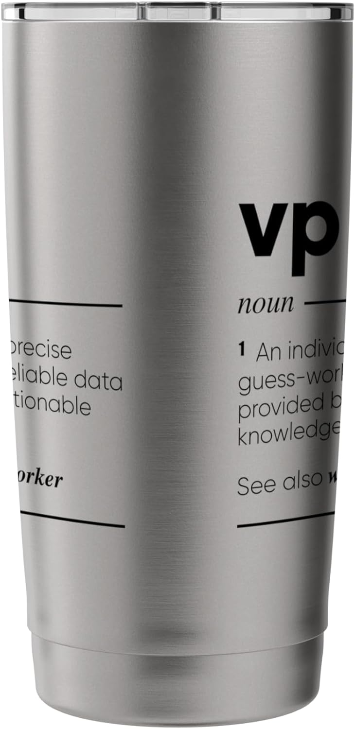 VP Funny Definition Stainless Steel Insulated Tumbler - Image 2