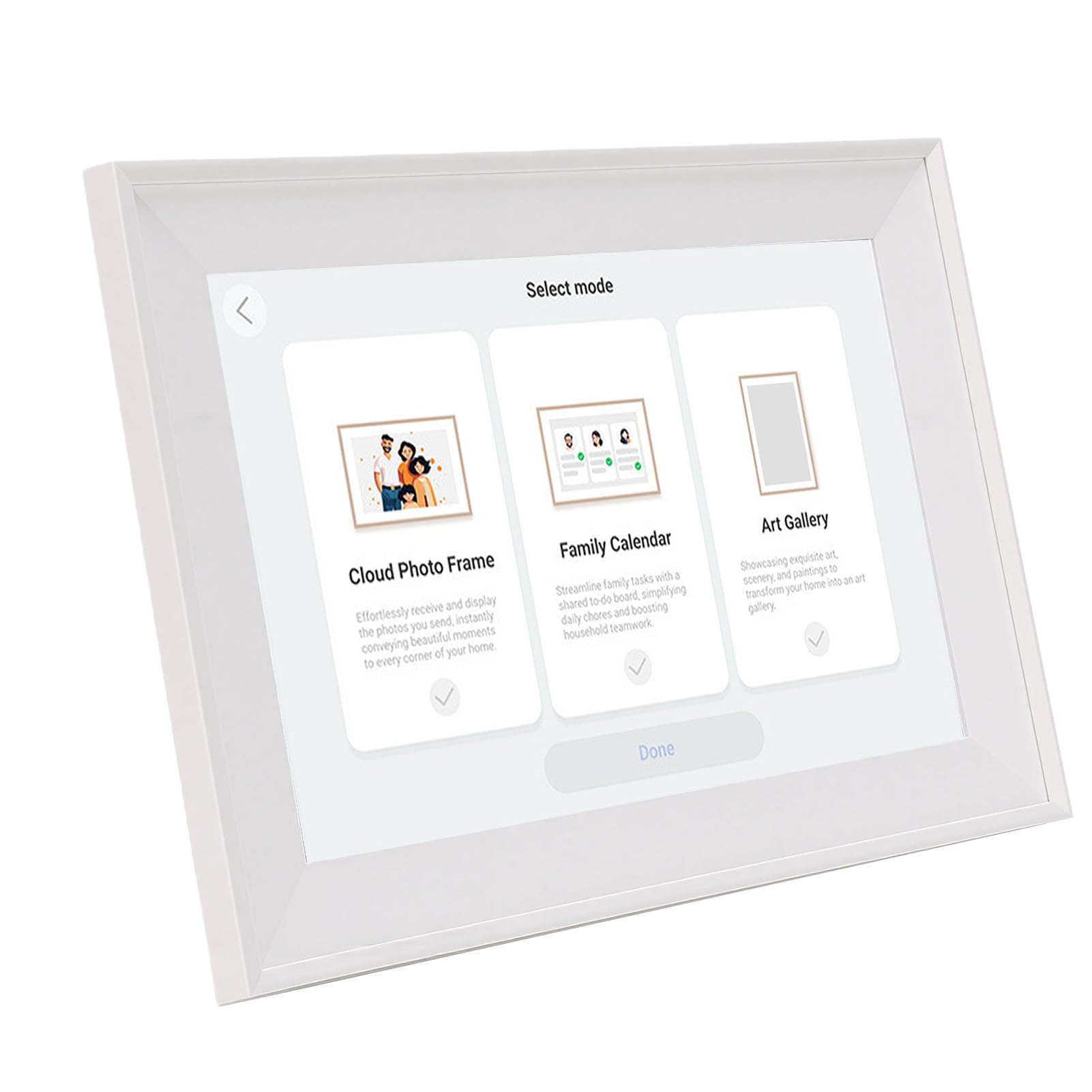 Topiky Intelligenter Digitaler Kalender, 10,1 Zoll LCD-Touchscreen, Interaktiver Familienplaner, Aufgabendiagramm, Zuhause, Aufgabenverwaltung, Zeitplan, Organizer, Synchronisierung, WLAN,
