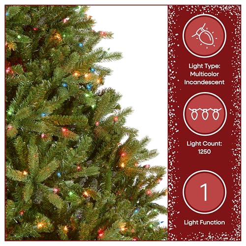 image for National Tree Company 'Feel Real' Pre-lit Artificial Christmas Tree | 