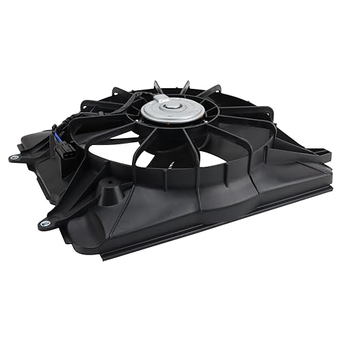 Vista 106 de TRQ Conjunto de ventilador de refrigeración dual compatible con Infiniti EX35 2009 FX35 FX50 2007-2008 G35 2008-2013 G37 2012-2013 M35h 2014-2015