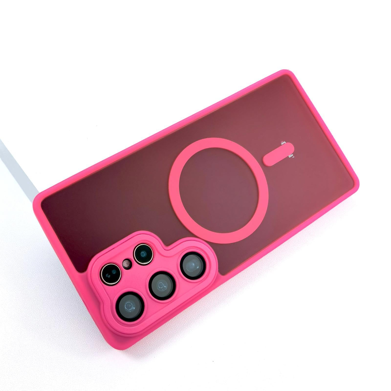 Coque mate Samsung Galaxy S23 Plus compatible charge sans fil induction