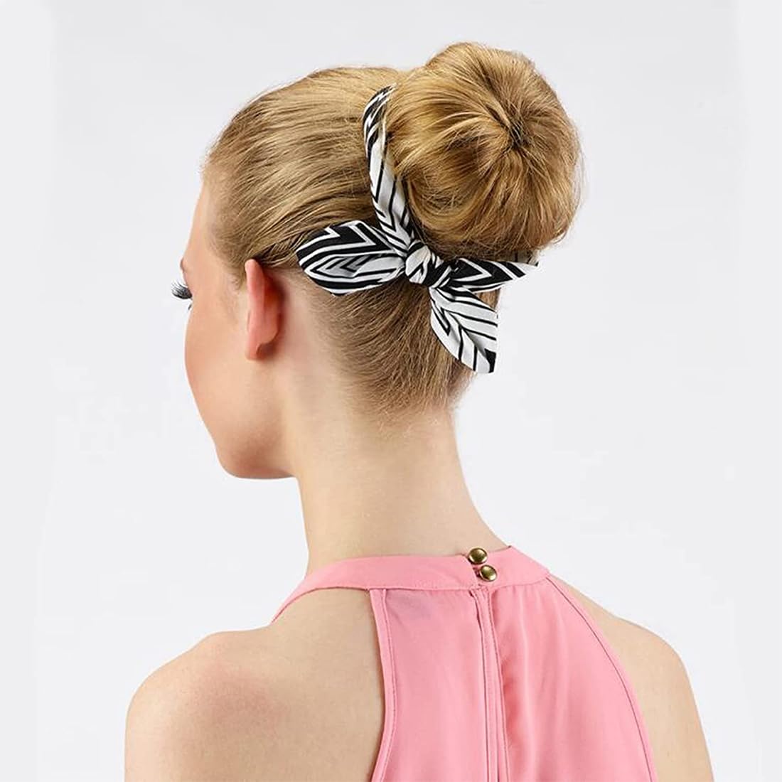 4 Pezzi Chignon per Ciambella, Spugna Clip Twist Curler Chignon, Facili e Veloci per Capelli con Accessori in Spugna, per Bambine e Donne, per Bambine e Donne