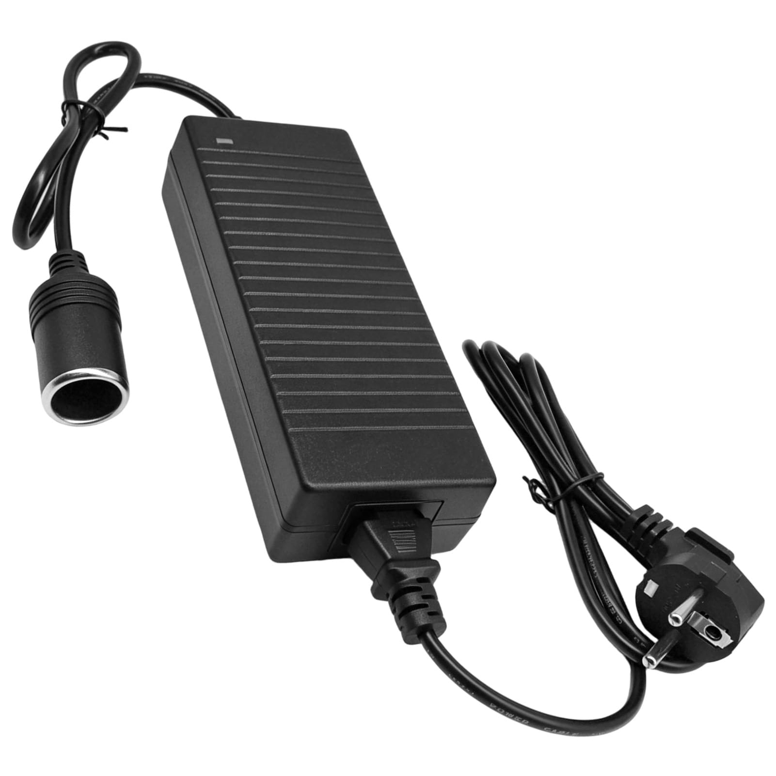 Convertisseur 220V 12V Adaptateur Allume Cigare Secteur 10A 120W Transformateur Alimentation AC DC pour Glaciere Electrique Aspirateur Voiture Compresseur Air