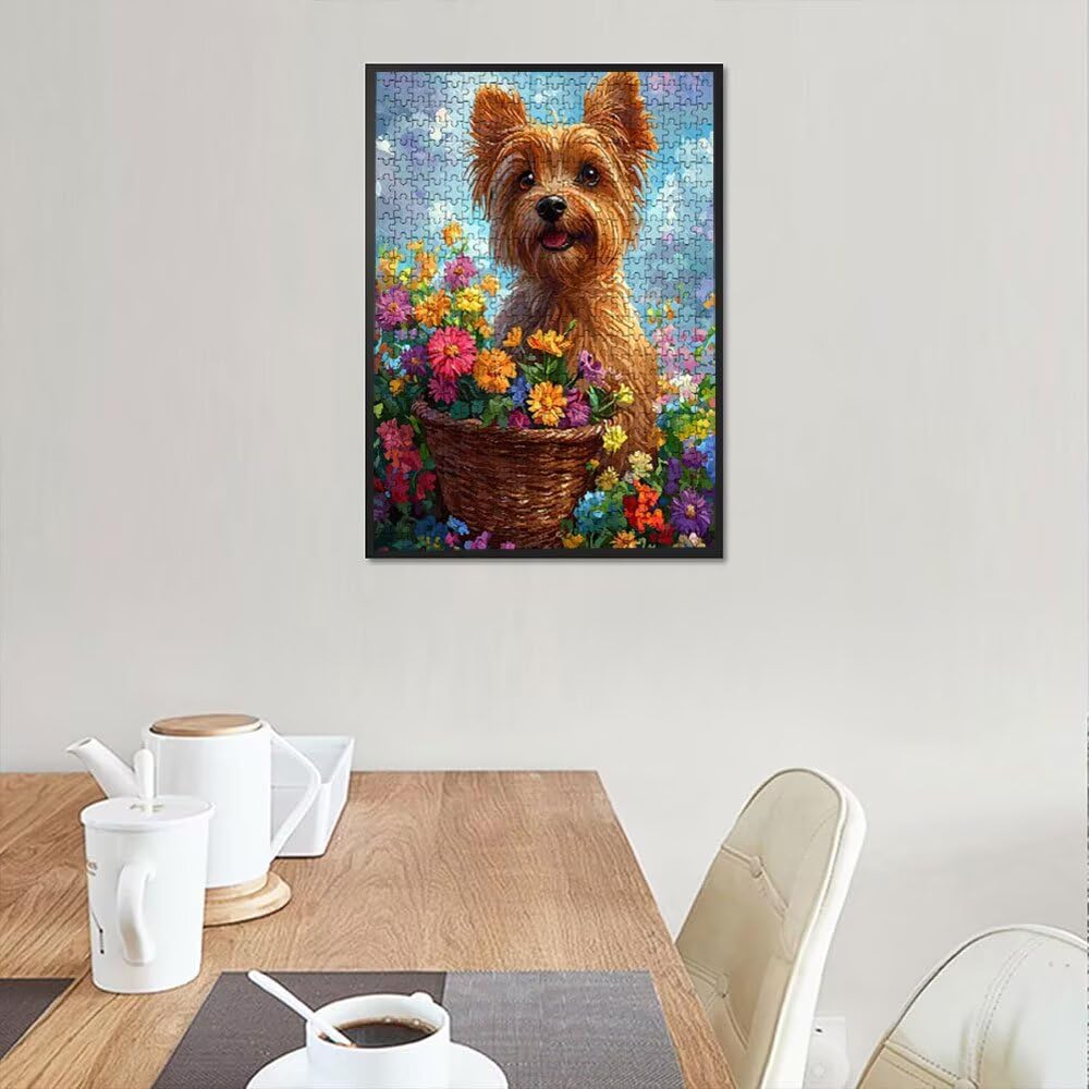 Puzzle 2000 sztuk, urocze puzzle dla psów dla dorosłych 2000, drewniane puzzle, klasyczne gry edukacyjne, niemożliwe wyzwanie, gry i zajęcia rodzinne, prezent kreatywny DX0YL1-278