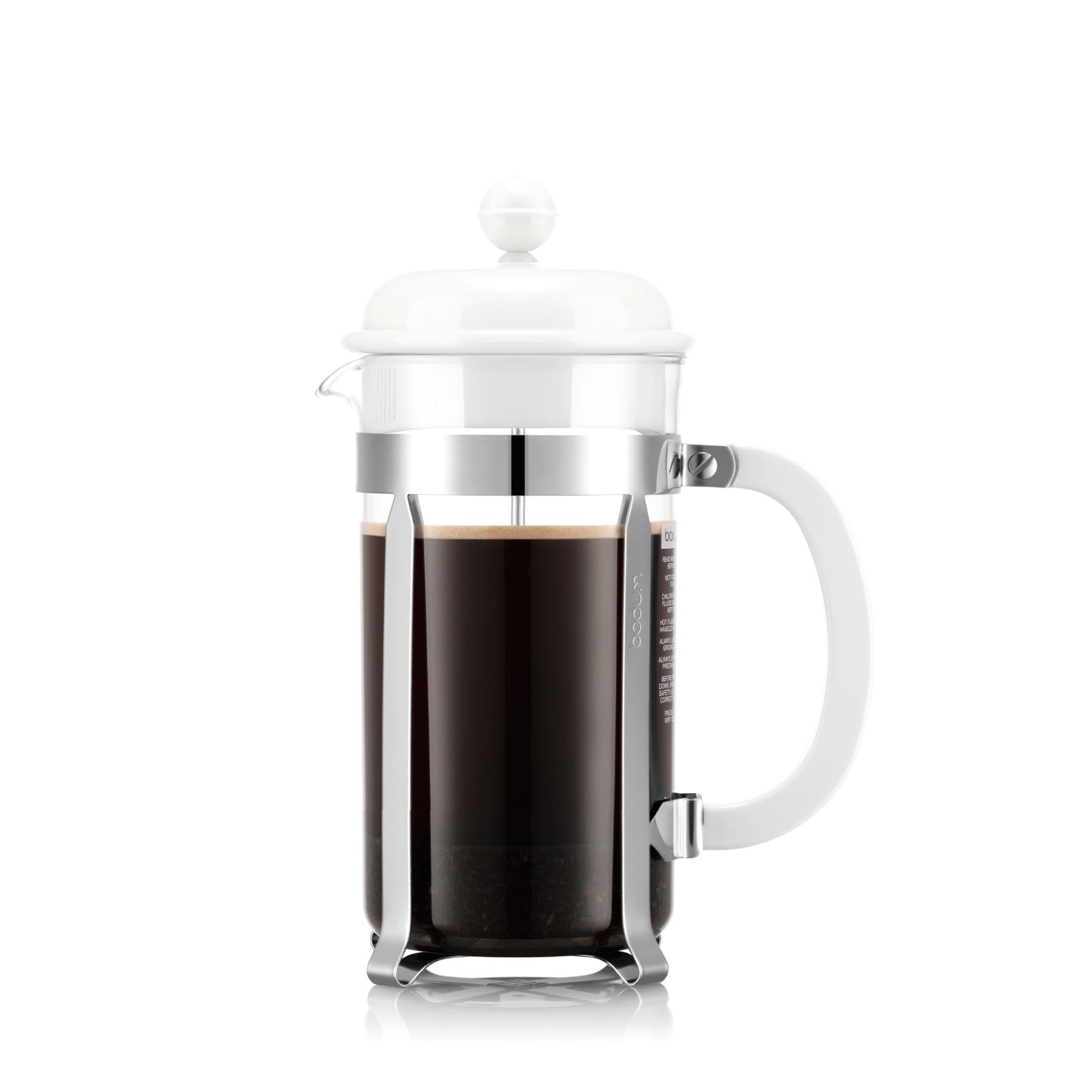 Bodum CAFFETTIERA - Cafetera de prensa francesa, 8 tazas, 1 L, 963,9 g