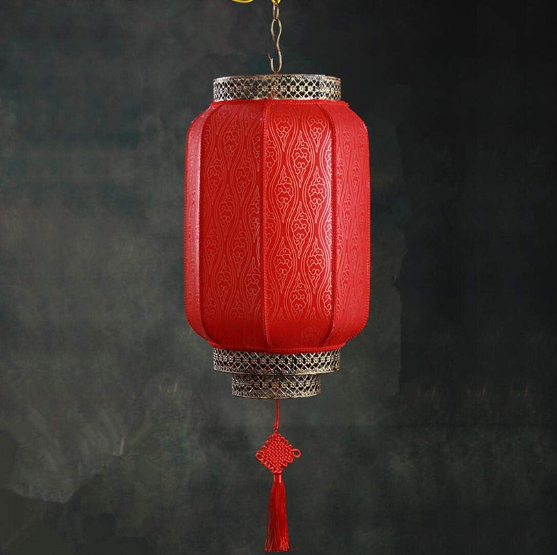 2PC Chinese Traditional Red Lantern Chinese New Year Spring Festival