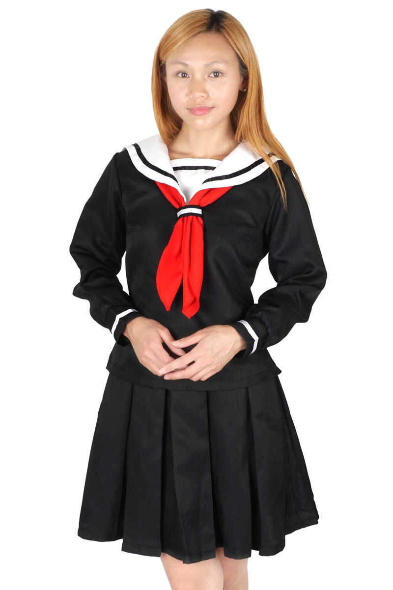 Cosplay Uniforme Escolar de Ai Enma | Disfraz para los Fans de Jigoku Shojo | Talla: M