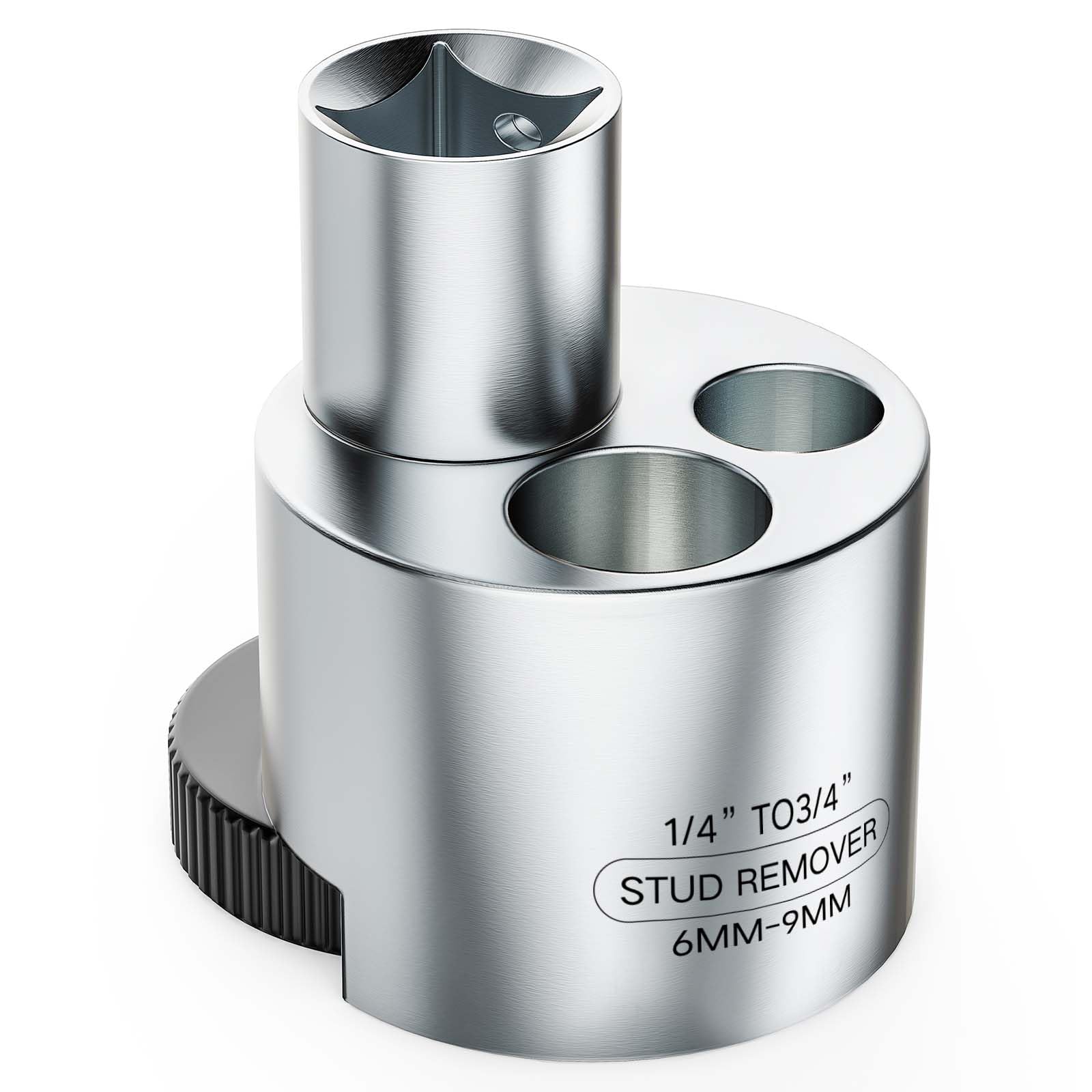 TEKAPHERD Stud Extractor Tool Fit 1/4" to 3/4" (6 to 19mm), Bolt Extractor Tool for Broken Damaged Bolts, Stud Remover or Seized Studs