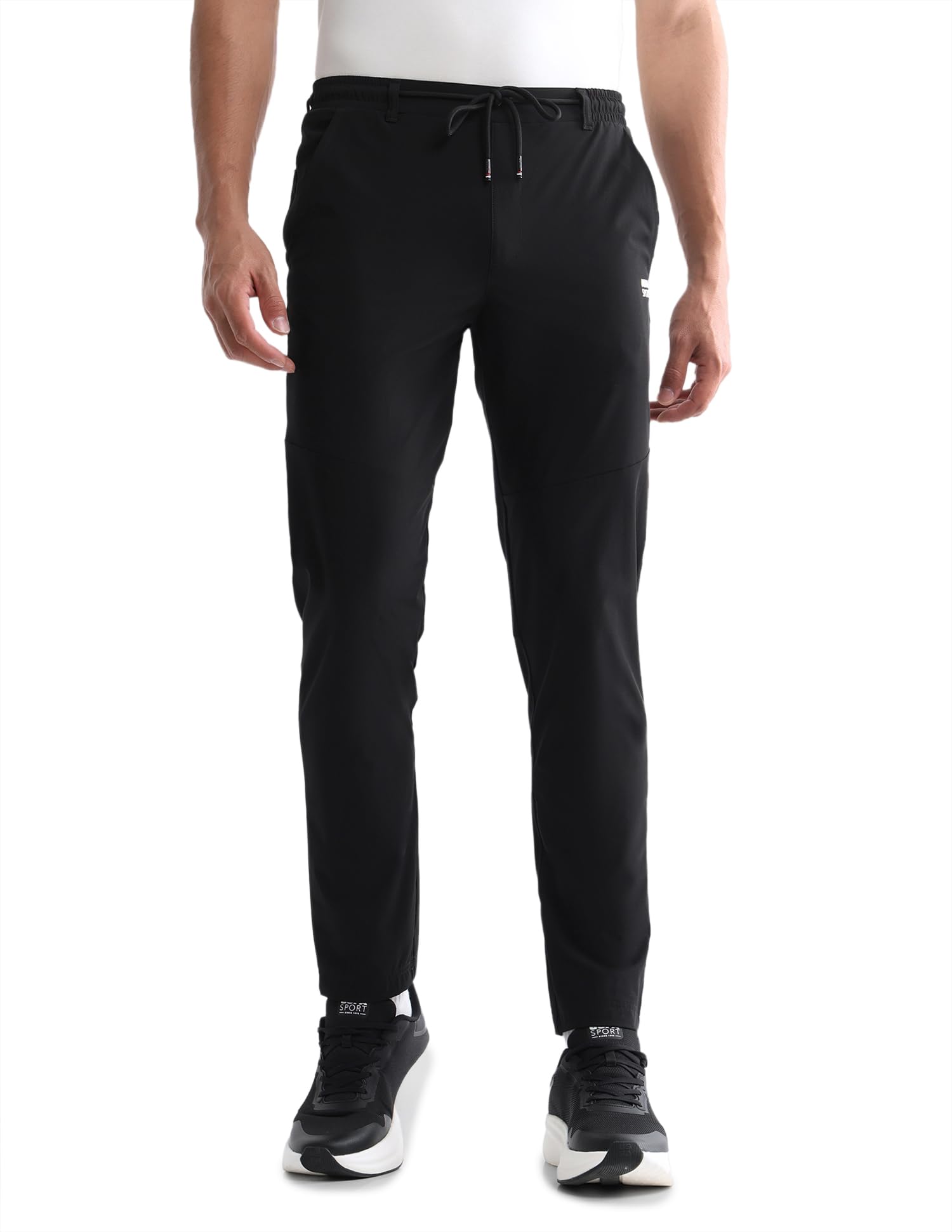 u.s. polo assn. USPA Active Sports Men's mid Rise Regular fit Active Track Pants-picture-37