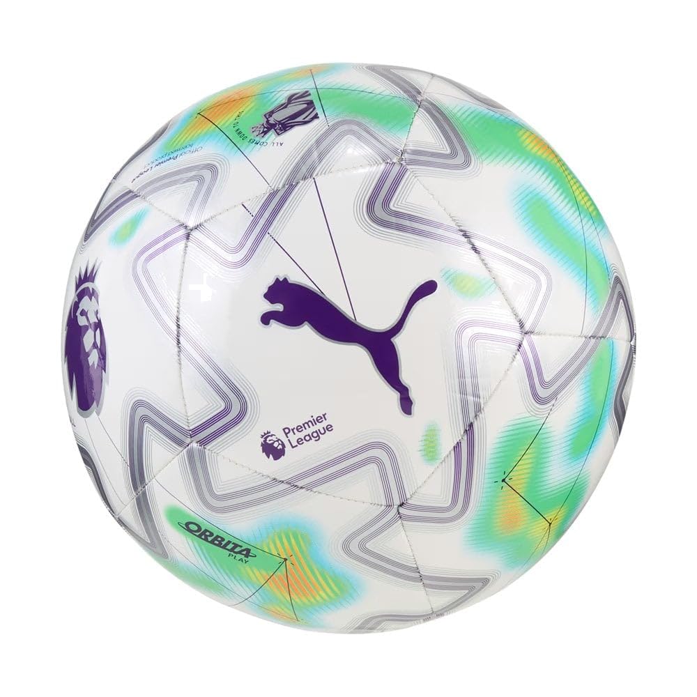 Puma Unisex Orbita Play Premier League 25/26 Thrill Football Size 4