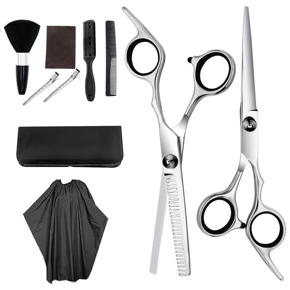 Set di Forbici Professionali per Il Taglio dei Capelli da 6 Pollici (15 cm) per Parrucchieri.