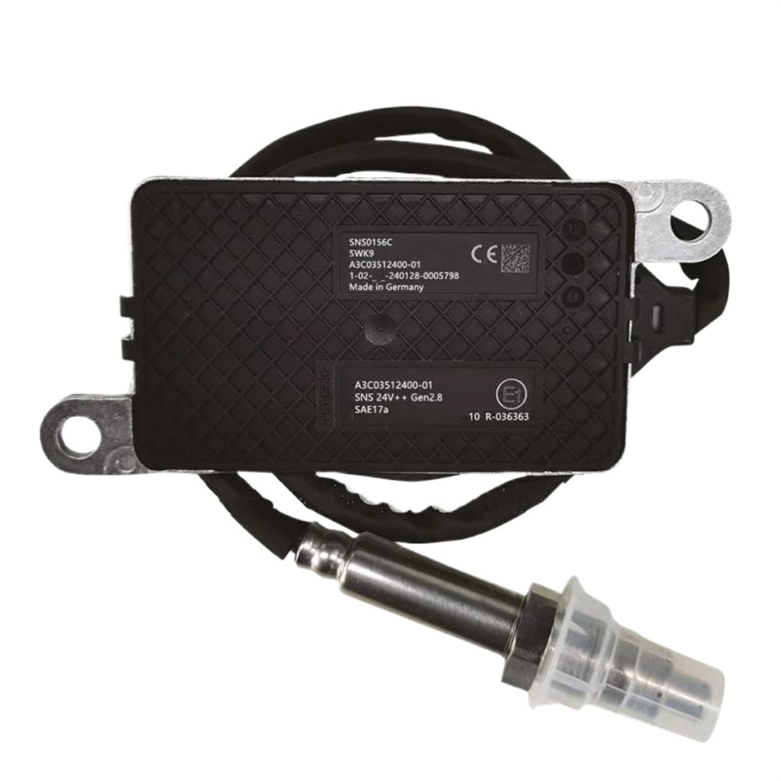 NOX-Sensor SNS156C 5wk9 A3C03512400-01 Stickstoffoxid-NOx-Sensor 24 V für Cummins-Motorteil-Stickstoffoxid-Sensor