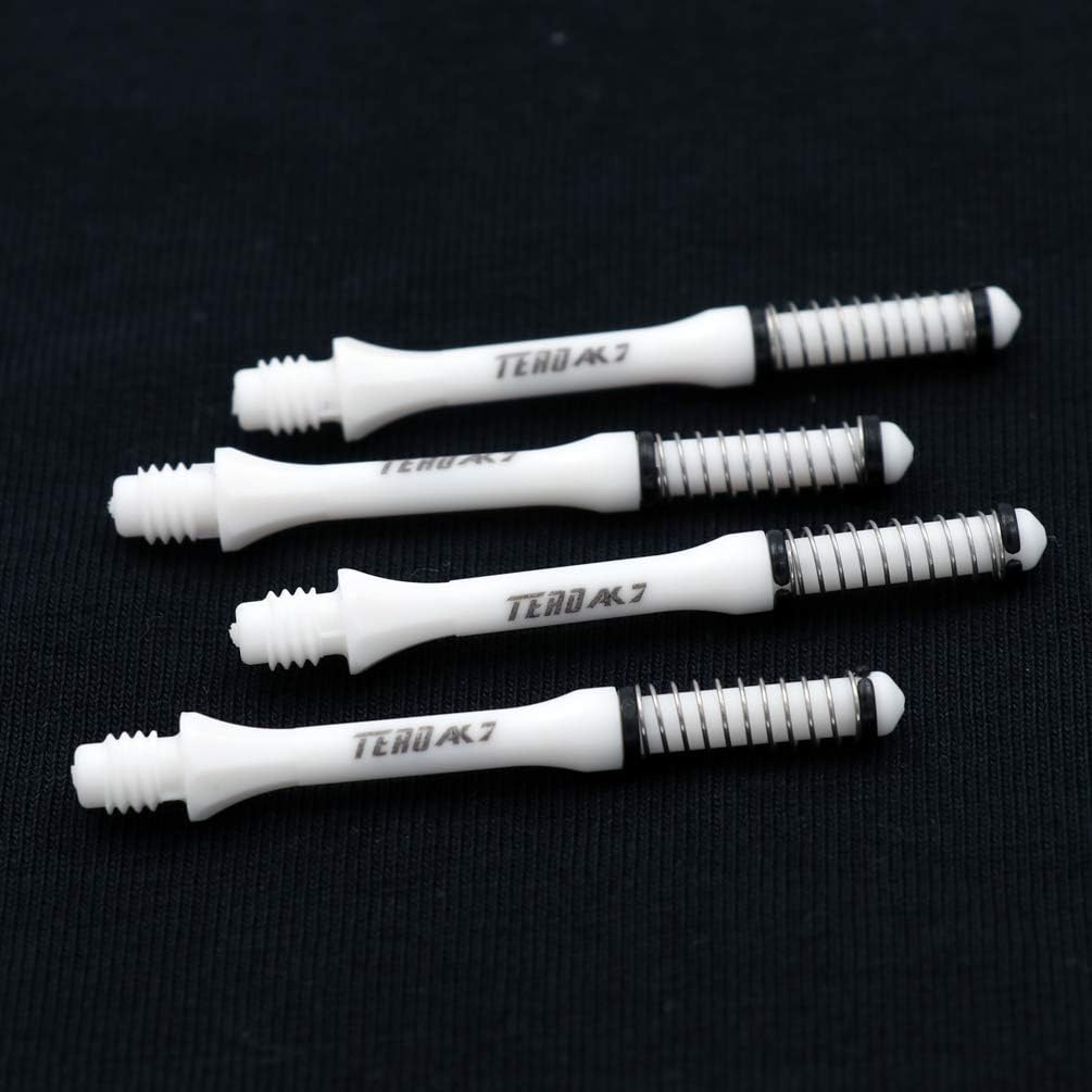 CUESOUL TERO AK7 Slim Dart Shafts S/M/L Built-in Spring Telescopic for Steel Tip Darts and Soft Tip Darts,Set of 3 pcs