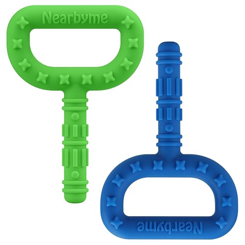 Juguetes sensoriales originales para niños autistas, palitos de silicona para masticadores autistas, TDAH, SPD, estimulación motora oral o