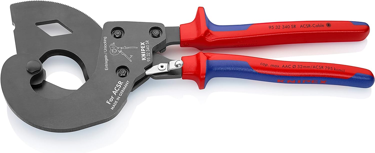 Knipex 340 mm Ratchet Cable Cutter