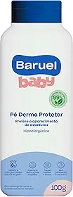Talco Infantil Dermo Protector 100g - Baruel Baby