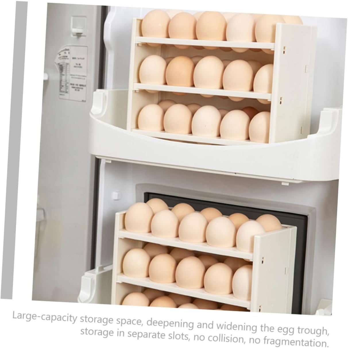 GLEAVI Multi Holder for Refrigerator Storage Container Versatile Kitchen for Safe and Convenient
