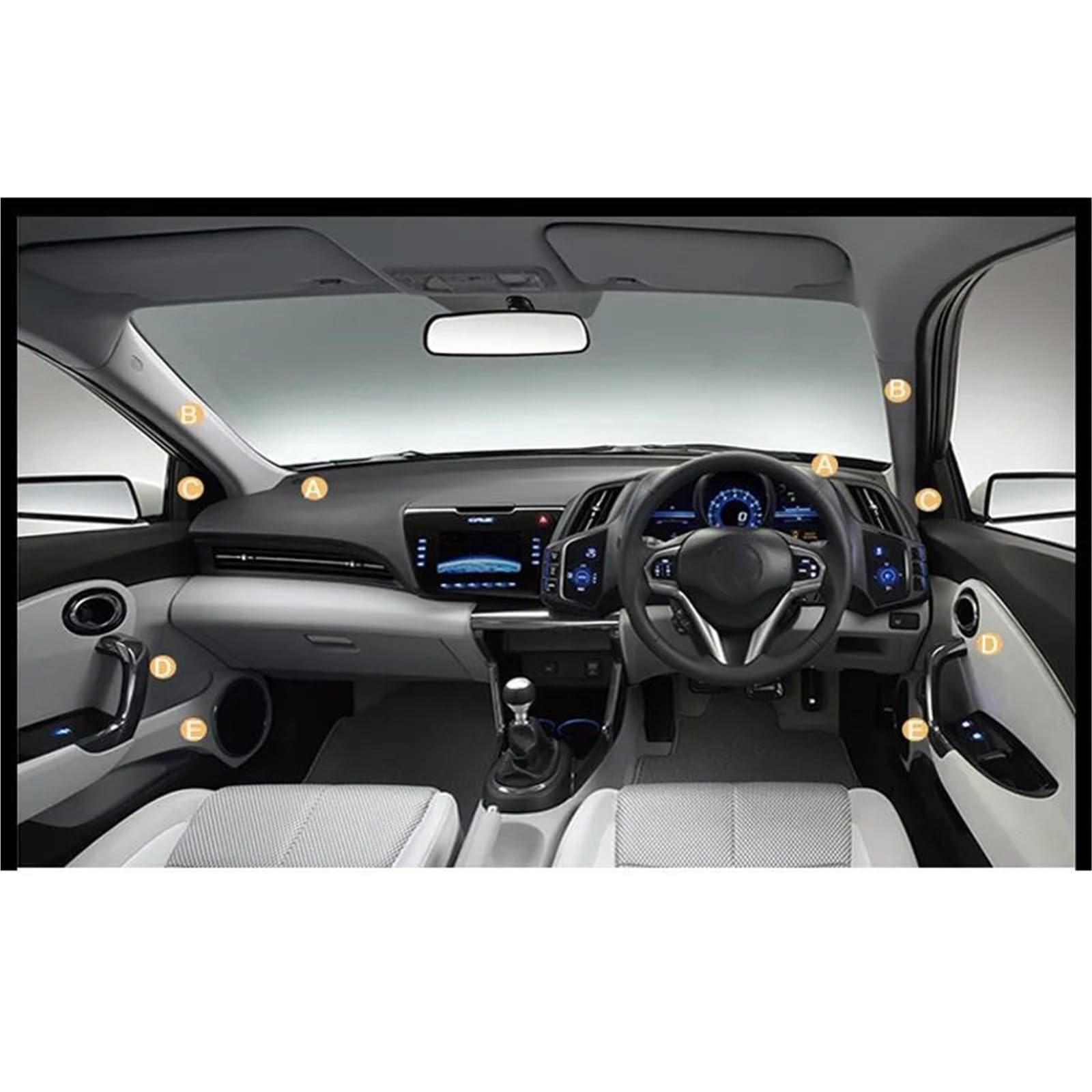 Audio para Coche Tweeters para Coche Altavoz de Coche de 2 Pulgadas con Tweeter de cúpula y Soporte de Base de Condensador, estéreo de música para vehículo, Modificado y Potente