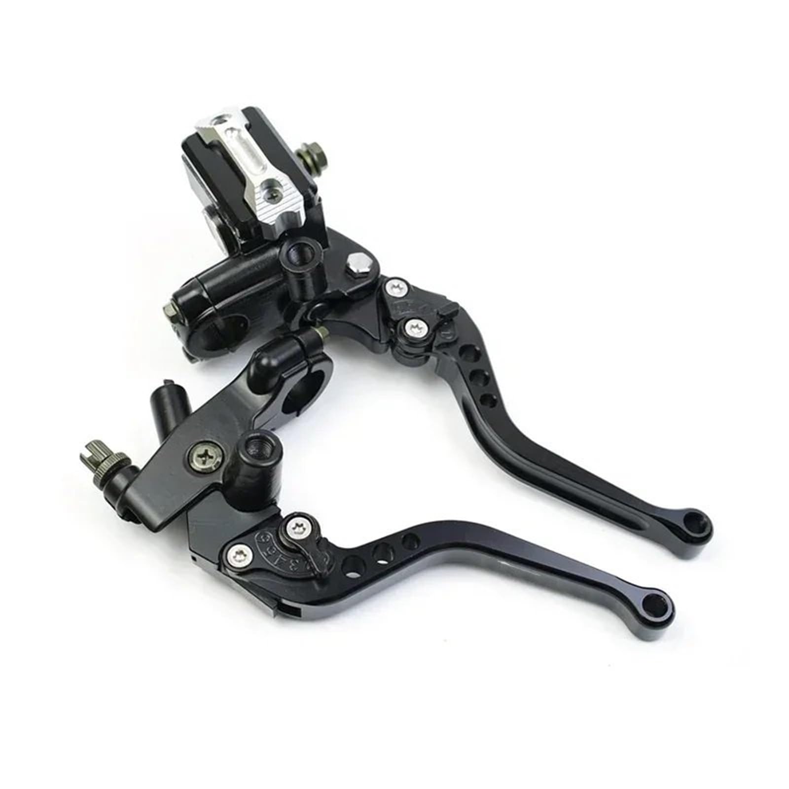 PAWUEJFV Rear Brake Pump Master Cylinder Motorcycle Brake Clutch Lever Accessories 22mm Motorbike Pump Resevoir DOT Fit ForYamaha Motorcycle Brake Hydraulic Pump(A)