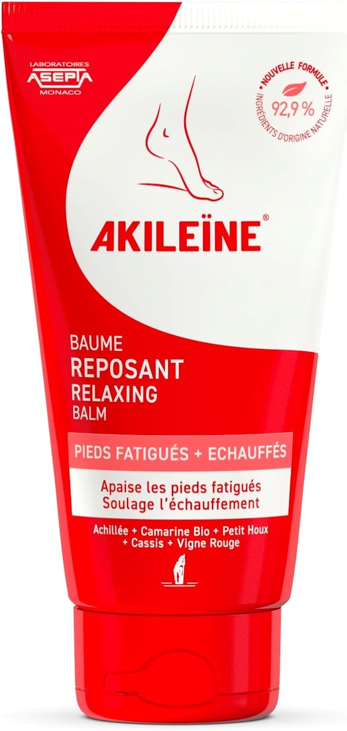 Akileine Ontspannende balsem voor vermoeide voeten, 75 ml