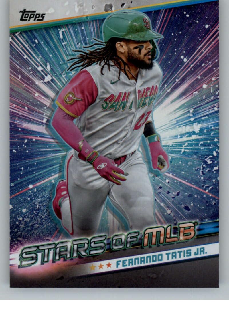 Amazon.com: 2024 Topps Stars of MLB #SMLB-15 Fernando Tatis Jr