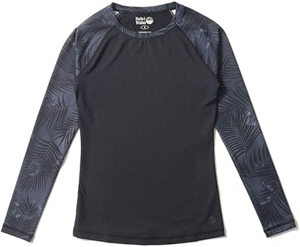 Amazon ラッシュガード レディース Heleiwaho ヘレイワホ 長袖 プルオーバー Upf50 Hele I Waho ヘレイワホ ラッシュガード
